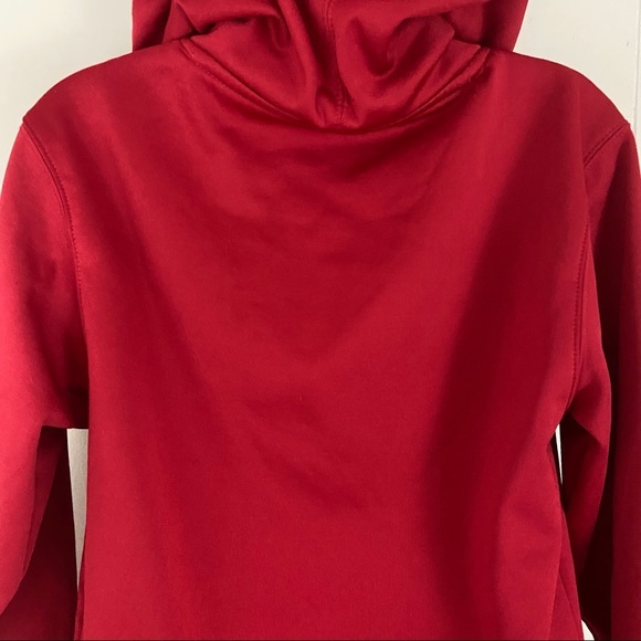 NC State University College Hoodie Sweat Shirt Fleece Lined Youth 12-14 M Red - Picture 4 of 13